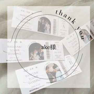 ake님 스코트 카드 웨딩