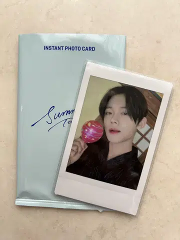 TXT 영준 summer together 인스턴트 사진 폴라로이드