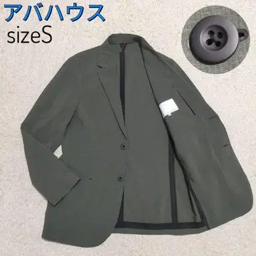 [컨디션 최상] 아바하우스 테일러드 자켓 사락사락 스트레치 카키 S