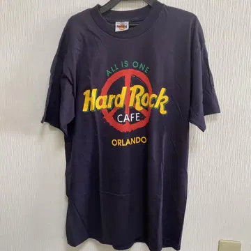 컨디션 최상 Hard Rock Cafe 셔츠 피스마크 USA제 90s