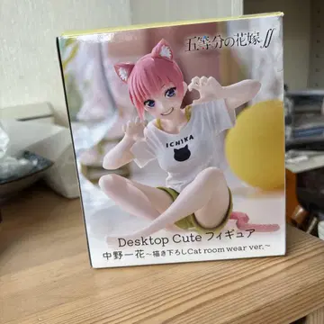 나카노 이치카 Desktop Cute 피규어 고양이 귀