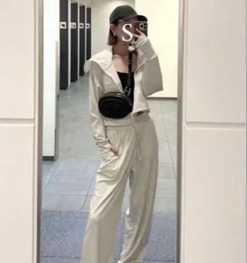 시이짱 차광 팬츠 그레이지