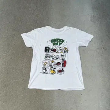 90s GREEN DAY 프린트 T