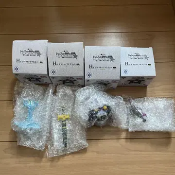 죠죠의 기묘한 모험 제일복권 데스크탑 마스코트 4종류
