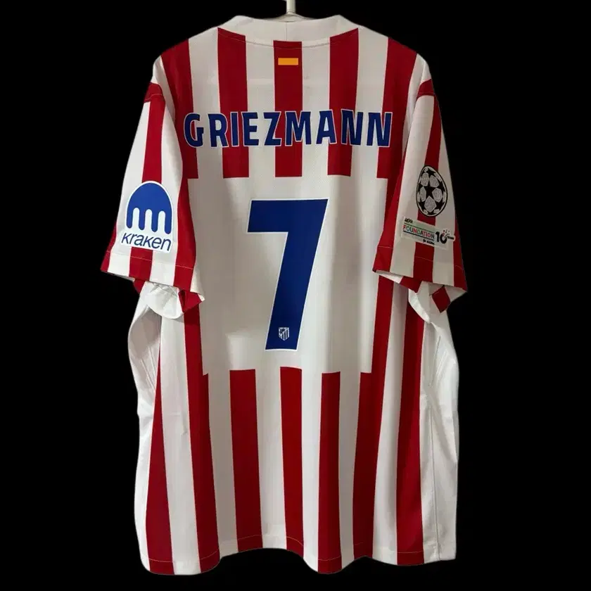 Maillot Domicile Atlético Madrid 2025/2026 – Antoine Griezmann – Taille XL – Nike