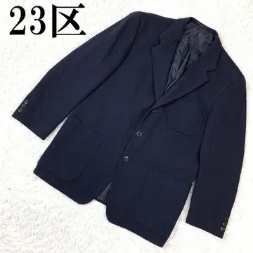 23구 테일러드 자켓 네이비 46 B9793