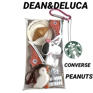 가챠 파우치 DEAN&DELUCA CONVERSE PEANUTS