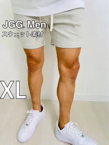 JGG.Men 제깅맨 스키니 맨투맨 하프 팬츠 ixl