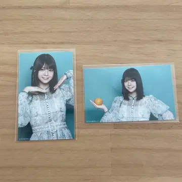 노기자카46 토미사토 리나 네이블 오렌지 미니 브로마이드