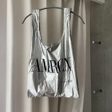 [새상품급] AMERICANA AMRCN 실버 토트백 에코백
