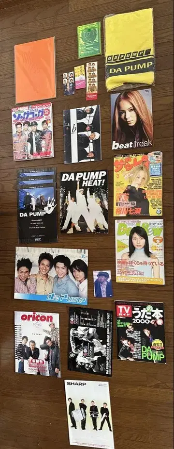 DA PUMP 초기 멤버 굿즈 묶음 판매