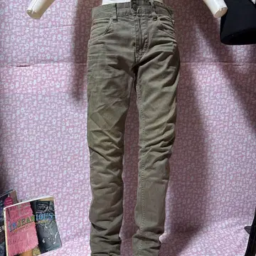 슬림핏 데님 팬츠