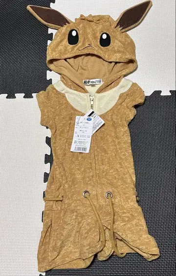 포켓몬 이브이 콤비네이즌 행거 새상품 100cm 인형옷 코스튬