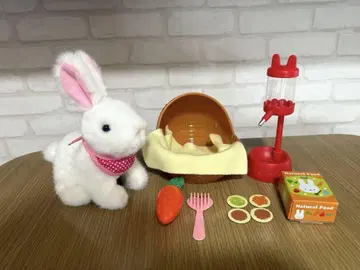 돌봐줘요! 복슬복슬 토끼 봉제 인형