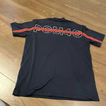 PG 네이비 반팔 셔츠 POM40