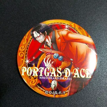 ONE PIECE 캔뱃지 PARTY 에이스