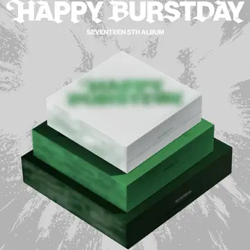 SEVENTEEN HAPPY BIRTHDAY 3형태 개봉 완료 랜덤 있음