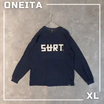 90s ONEITA 롱 T 네이비 XL 사이즈 SURT 빈티지