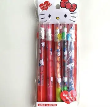 산리오 키티 Hello Kitty 컬러펜 세트 5색 트윈 타입