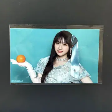 노기자카46 카와사키 사쿠라 네이블 오렌지 미니 브로마이드