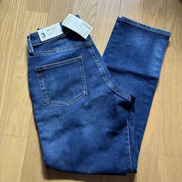 미사용 MUJI 보이핏 데님 팬츠 허리 61cm