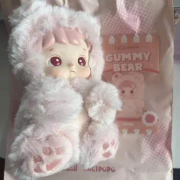 POPMART HACIPUPU 하치푸푸 구미 베어 피치
