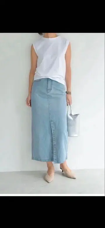 마이클로젯 myclozette 데님 스커트 S