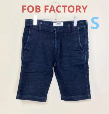 FOB FACTORY 맨투맨 데님 숏팬츠 S