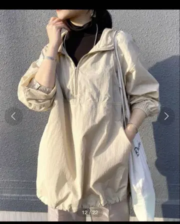 SHENERY 와셔 아노락 후드티