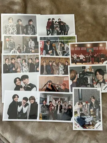 SixTONES 공식 사진 13장 세트