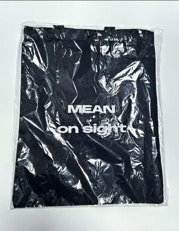 미개봉 민호 사진전 MEAN on sight 에코백 민호
