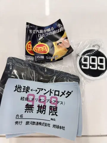 은하철도 999 헤드마크&패스케이스 컬렉션 극장판