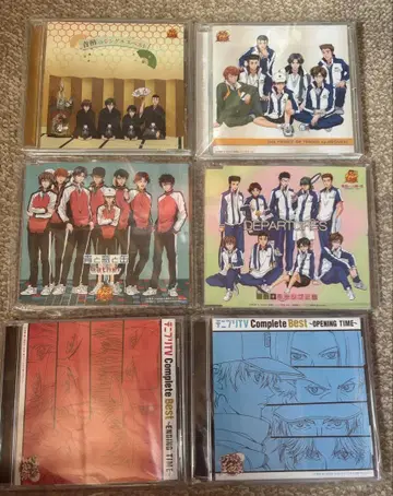 테니스의 왕자님 CD와 DVD
