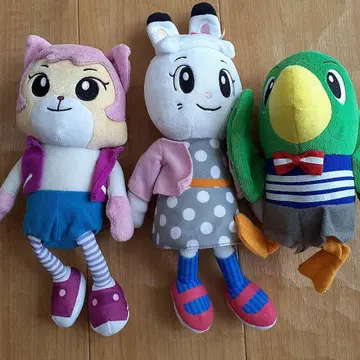 호비(시마지로) 캐릭터 봉제 인형 3개 세트