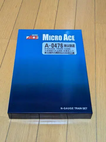 a-0476 치치부 철도 와키800+템600 8량 세트b