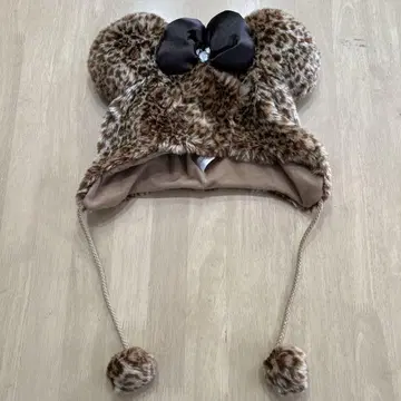 디즈니 귀도리 모자
