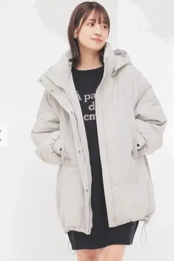 후드 부착 몬스터 블루종