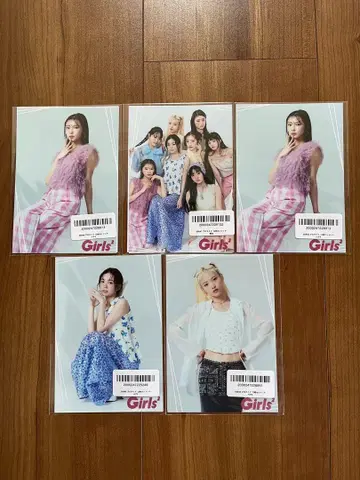 Girls2 RAFFLE 복권