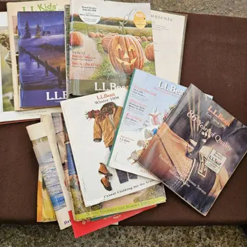 p025k L.L.Bean 카탈로그 등 1998~1999 빈티지 15권