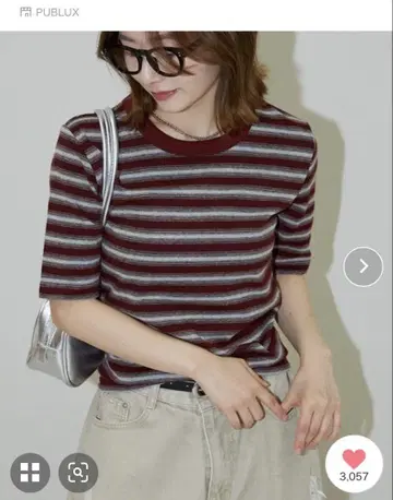 PUBLUX 보더 T셔츠