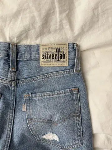 LEVI'S silverTab 데미지 진