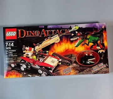 [ 미개봉 ] 7476 다이노 아이언 프레데터 vs. T 렉스