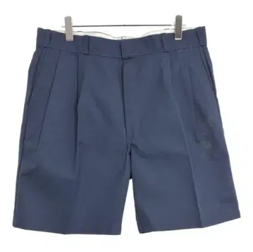 90s USA제 Dickies 2턱 하프 팬츠 네이비