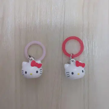 산리오 헬로키티 메지루시 액세서리 2개 세트