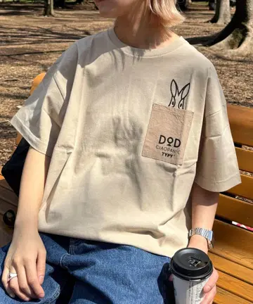 [ 새상품 택 포함 ] DOD x CIAOPANIC TYPY 콜라보T셔츠