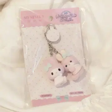 요시토모 레트로 봉제 인형 컬렉션 키링 마이멜로디 x 크리미 토끼