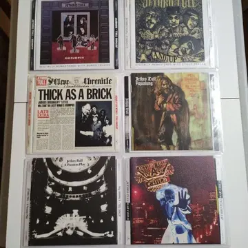 Jethro Tull CD 6장 세트