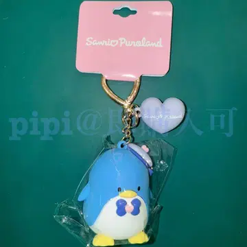 샘 PVC 마스코트 원포인트 하트 퓨로 키링
