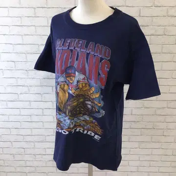 8.28 S29 MLB 반팔 티셔츠 CLEVELAND INDIANS
