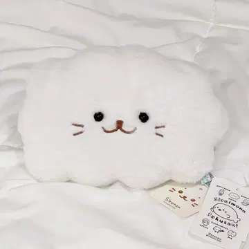 [택 포함 새상품] 시로땅 하얀 것들 시리즈 구름 봉제 인형
